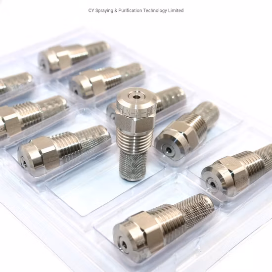Ss 304 1/4" Aaz-M Fine Mist Atomizing Nozzle M Hydraulic Hollow Cone Atomizing Spray Nozzle M Hydraulic Atomizing Spray Nozzle