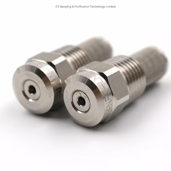 Ss 304 1/4" Aaz-M Fine Mist Atomizing Nozzle M Hydraulic Hollow Cone Atomizing Spray Nozzle M Hydraulic Atomizing Spray Nozzle